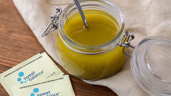 Aderezo de vinagre de vino tinto y mostaza