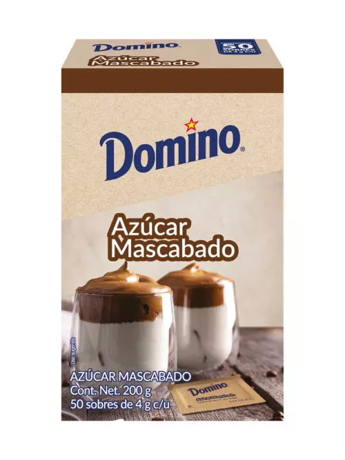 Azúcar Mascabado – Caja de 50 Sobres (4g)